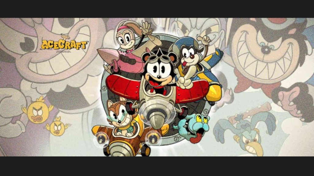 Acecraft game key visual on Facebook