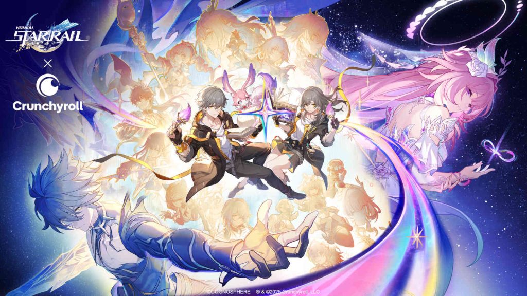 Honkai Star Rail x Crunchyroll collab key visual