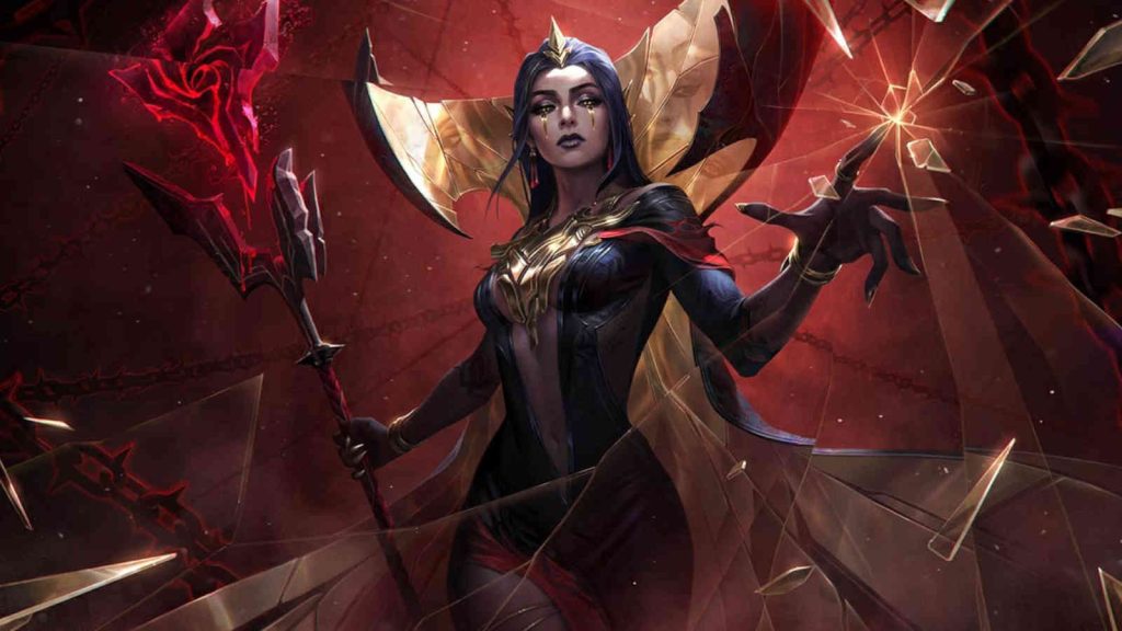 League of Legends LeBlanc base splashart wallpaper