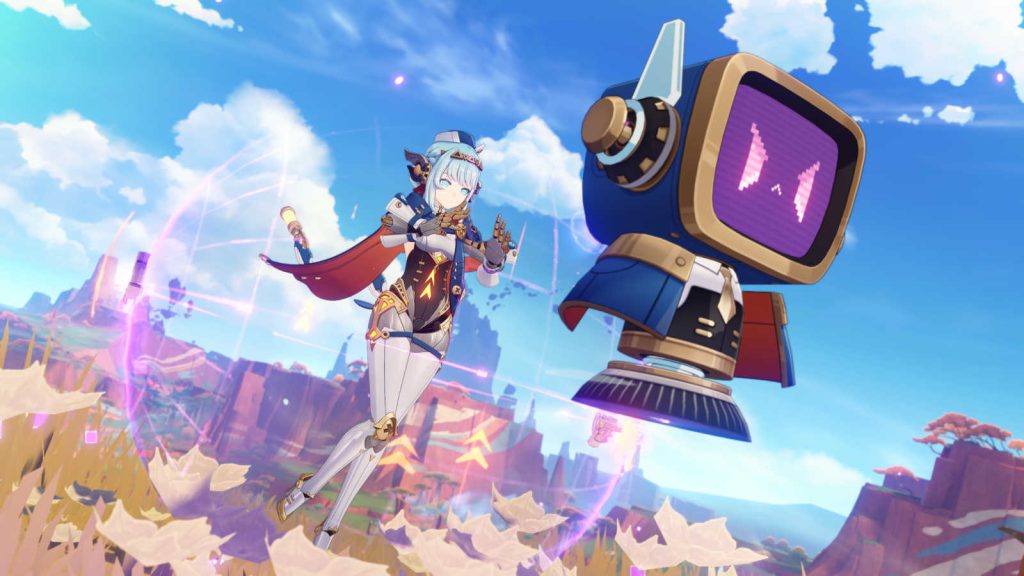 Ineffa uses Elemental Burst, Supreme Instruction: Cyclonic Exterminator