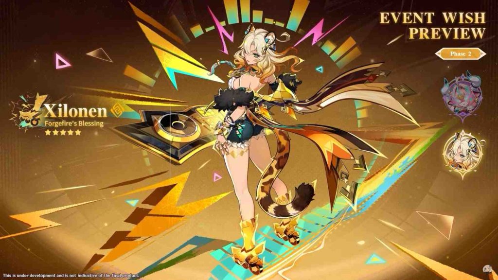 Genshin Impact Luna III banner phase 2 featuring Xilonen
