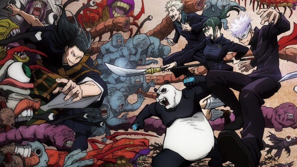 Jujutsu Kaisen illustration by creator Gege Akutami