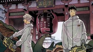 Kaiju no 8 main characters Reno Ichikawa and Kafka Hibino