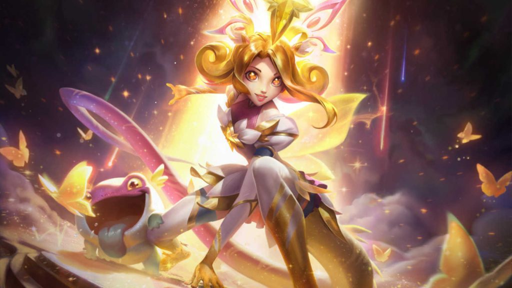 Prestige Star Guardian Neeko skin official splashart wallpaper