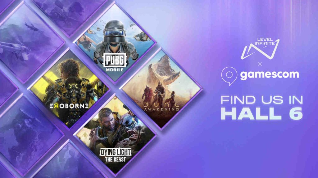 Level Infinite's Gamescom 2025 showcase includes PUBG mobile, Exoborne, Dying Light: The Beast, and Dune: Awakening