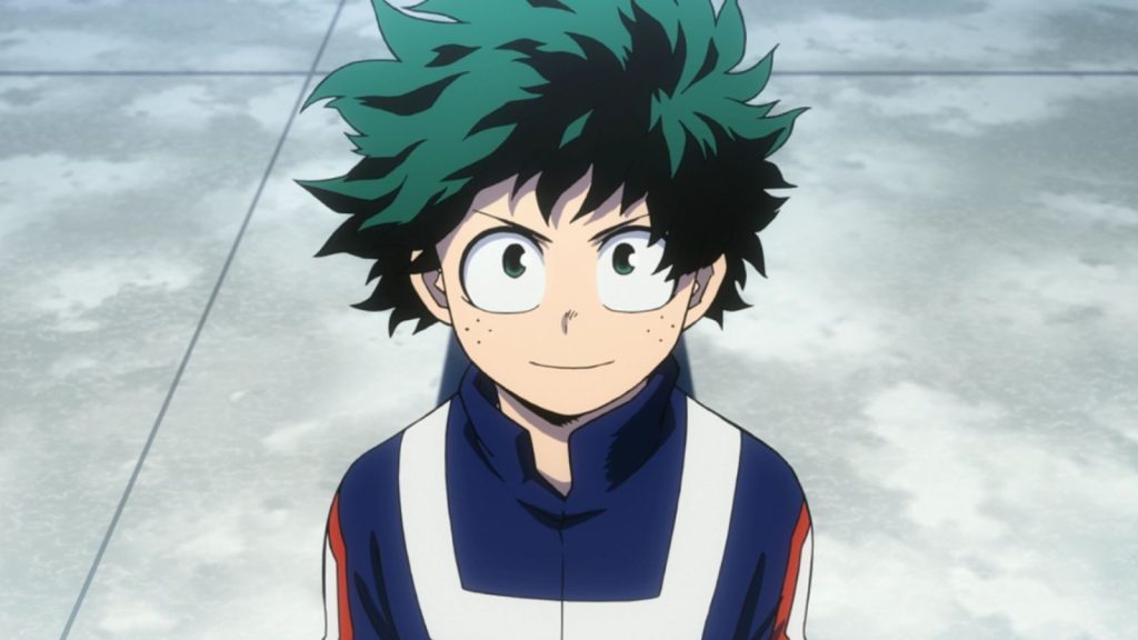 My Hero Academia main character Izuku Midoriya