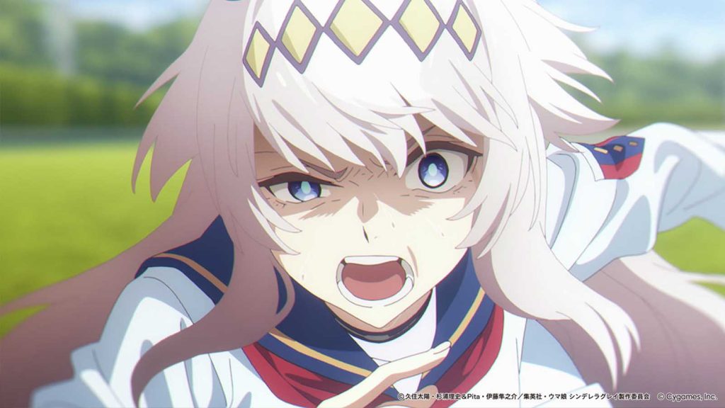 Oguri Cap is the protagonist of Uma Musume Cinderella Gray.