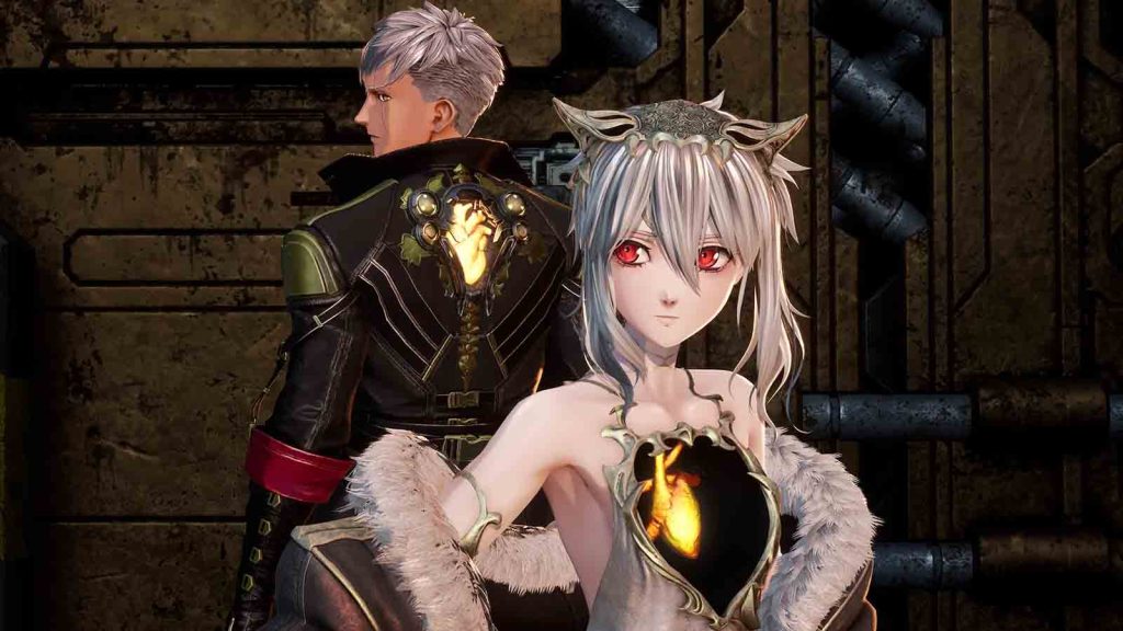 The protagonist and Lou Magmell in Code Vein II.