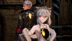 The protagonist and Lou Magmell in Code Vein II.
