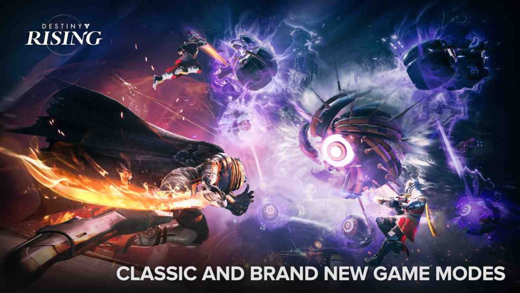 Destiny Rising game modes official key visual