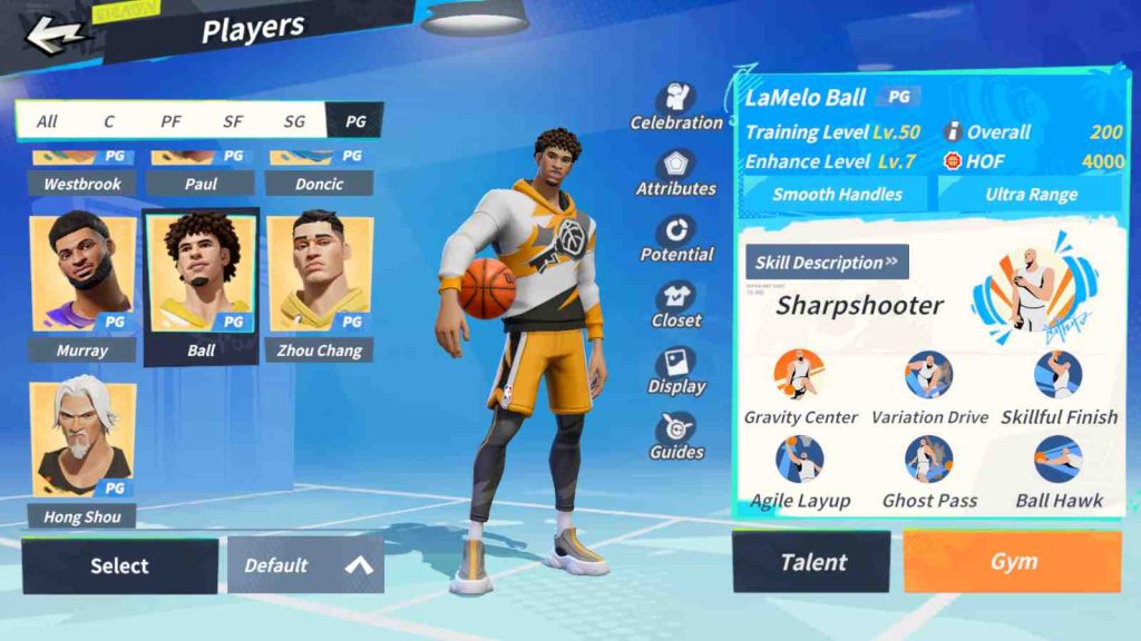 LaMelo Ball in Dunk City Dynasty