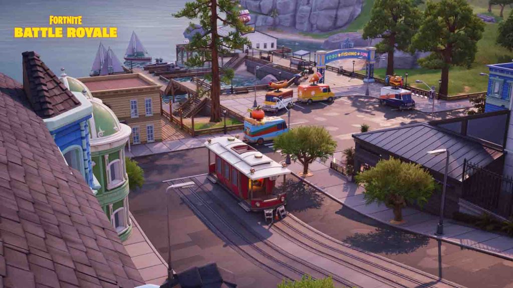 Fortnite Chapter 7's new map showing Spawn Island