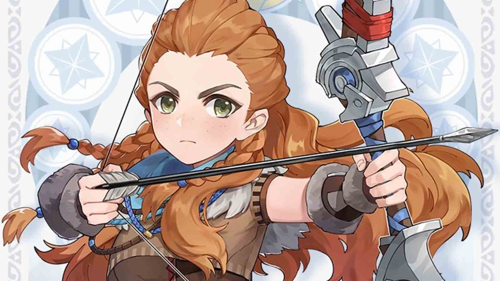 Horizon Zero Dawn's Aloy in Genshin Impact.
