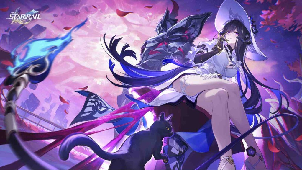 Honkai Star Rail version 3.8 key visual featuring The Dahlia