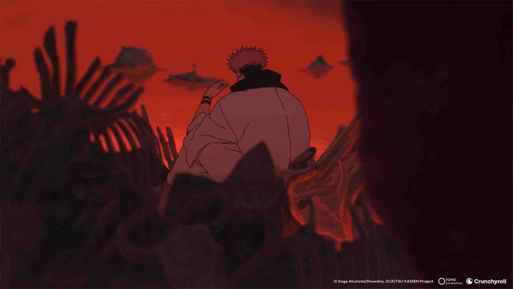 Jujutsu Kaisen main antagonist Ryomen Sukuna seen in season 3