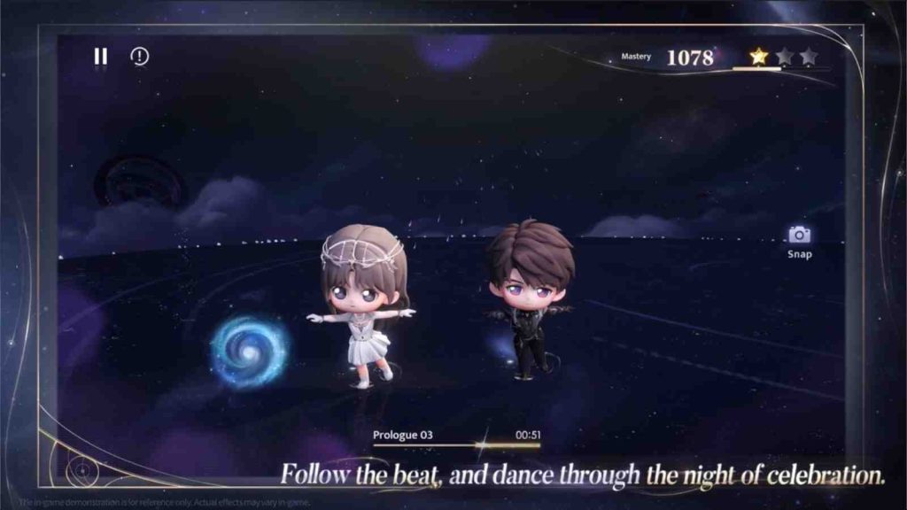 Love and Deepspace 2nd Anniversary version 5.0 in-game event Royal Masque featuring Caleb