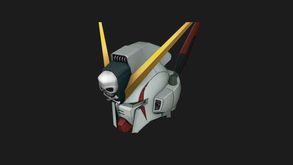 Crossbone Gundam X1 FC headshot in Mobile Suit Gundam Battle Operation 2