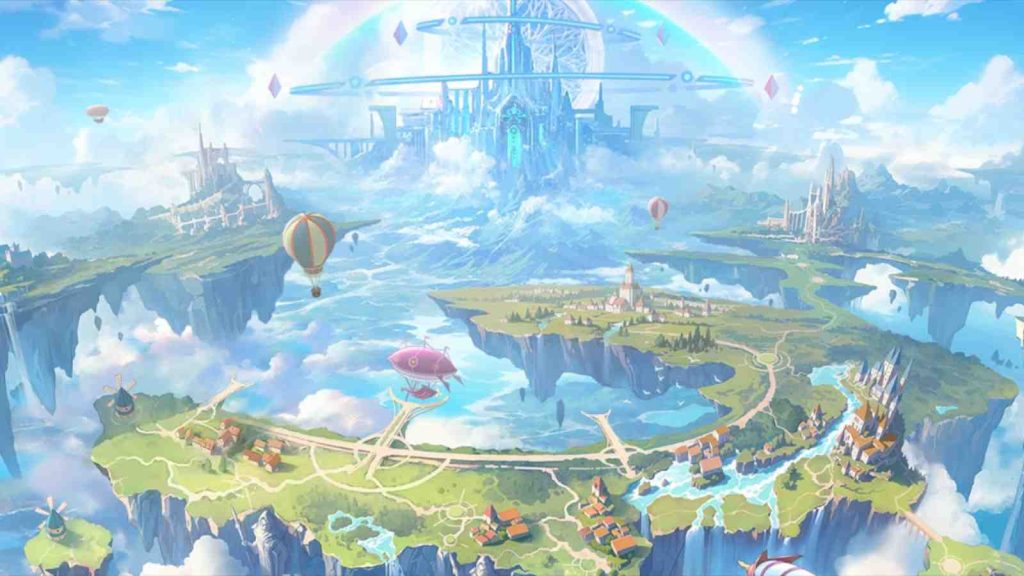 Ragnarok Abyss concept art landscape key visual