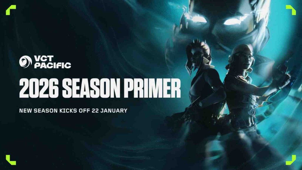 VCT Pacific 2026 season primer key visual
