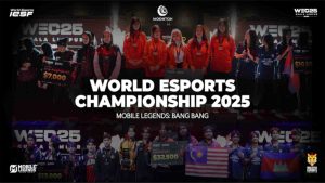 World Esports Championship (WEC25 MLBB), held in Kuala Lumpur key visual