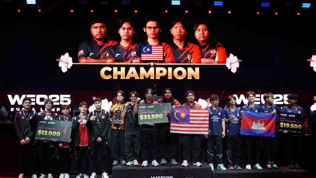 WEC25 MLBB: Malaysia are your champions, wins gold