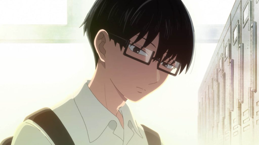 Yuusuke Tani in You and I Are Polar opposites anime.