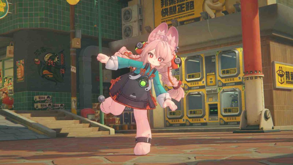 Zhao looking adorable in in Zenless Zone Zero official screenshot