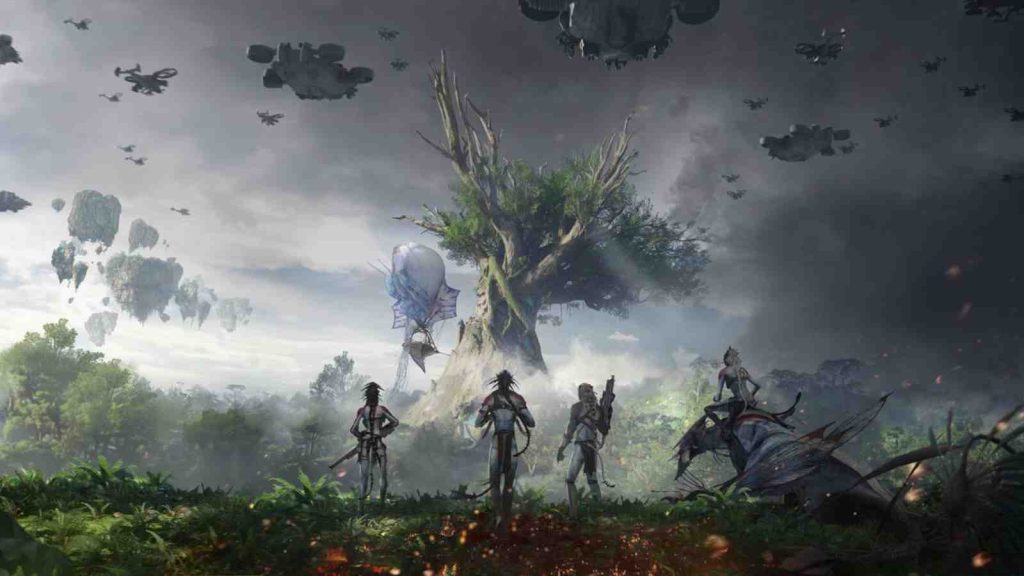 Avatar Frontiers of Pandora "From the Ashes" expansion Hometree concept art