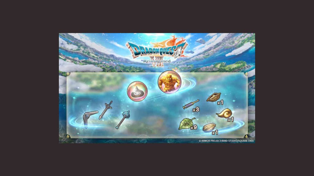 Dragon Quest VII DLC Set Jam-Packed Swag Bag