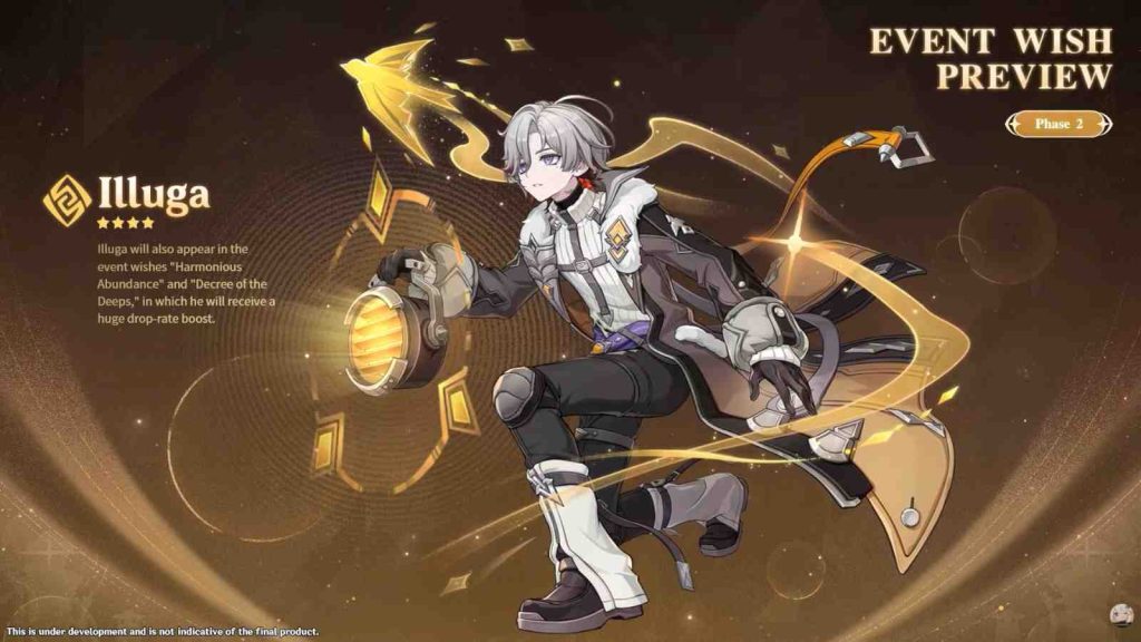Genshin Impact Luna IV banner phase 2 featuring new 4-star character Illuga
