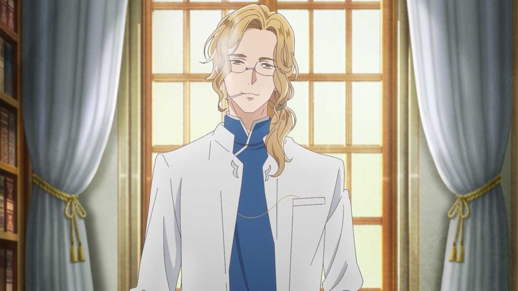 Ciro Quellbas in the Isekai Officer Worker anime.