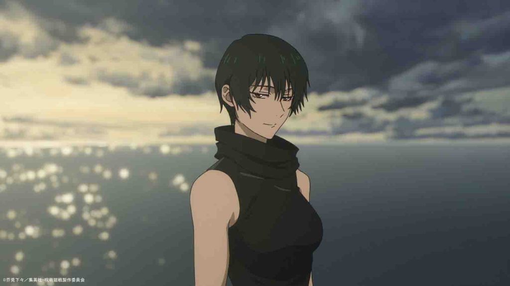 Jujutsu Kaisen character Mai Zenin seen in season 3 episode 4