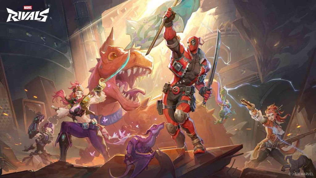 Marvel Rivals Season 6 key visual featuring Deadpool