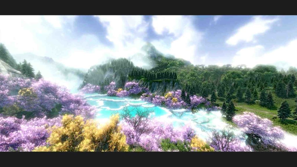 Celestial Plains map overview in Sword of Justice