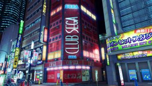 Real-life Japanese brand Club SEGA in Yakuza Kiwami 3 and Dark Ties official screenshot